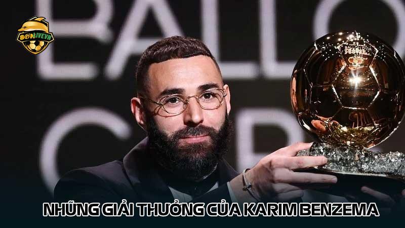 Những giải thưởng của Karim Benzema